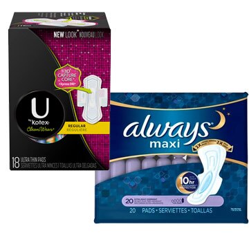 Maxi Pads Feminine Period Pads Cvscom