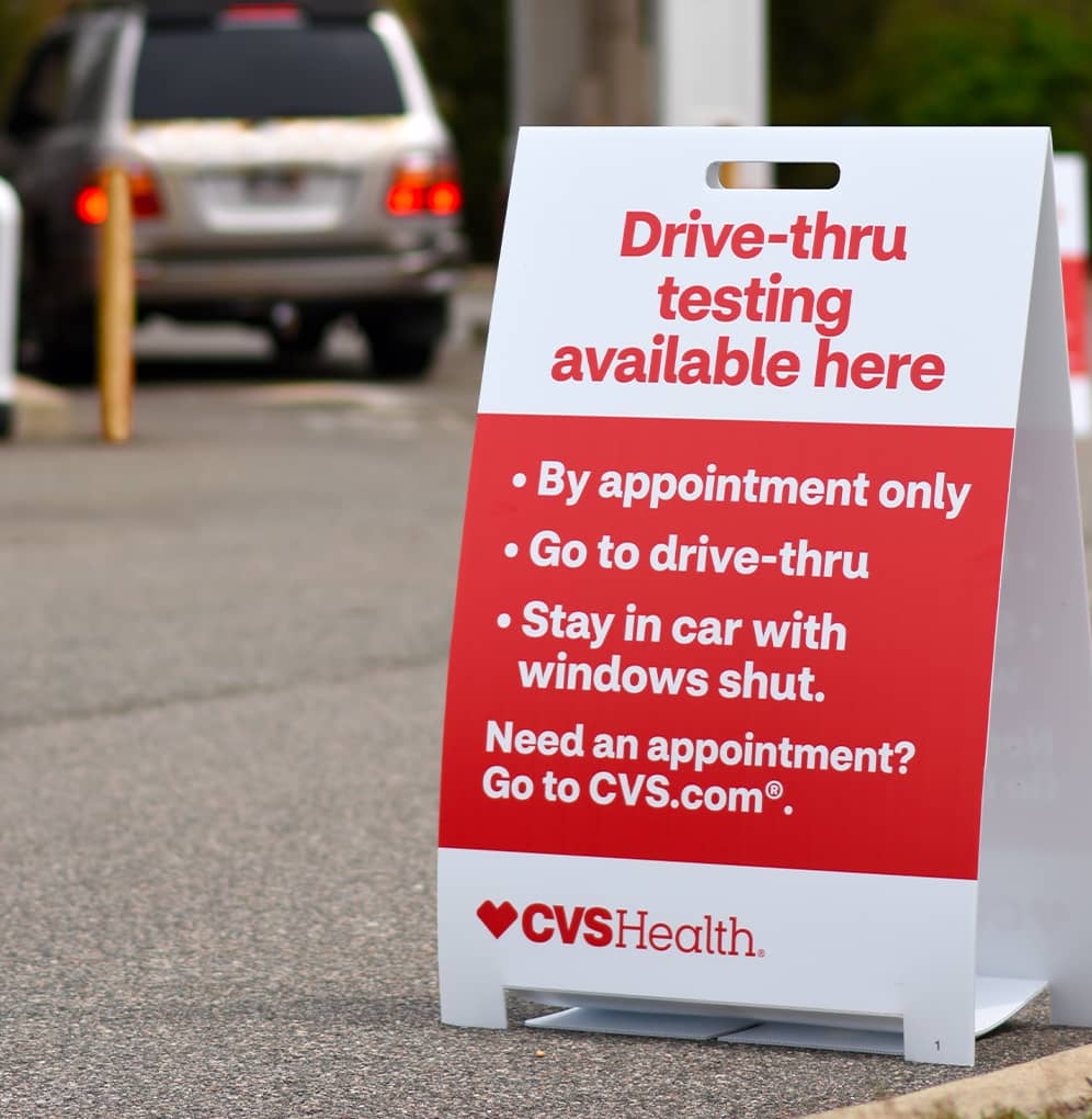 Learn about drive-thru and all COVID-19 testing