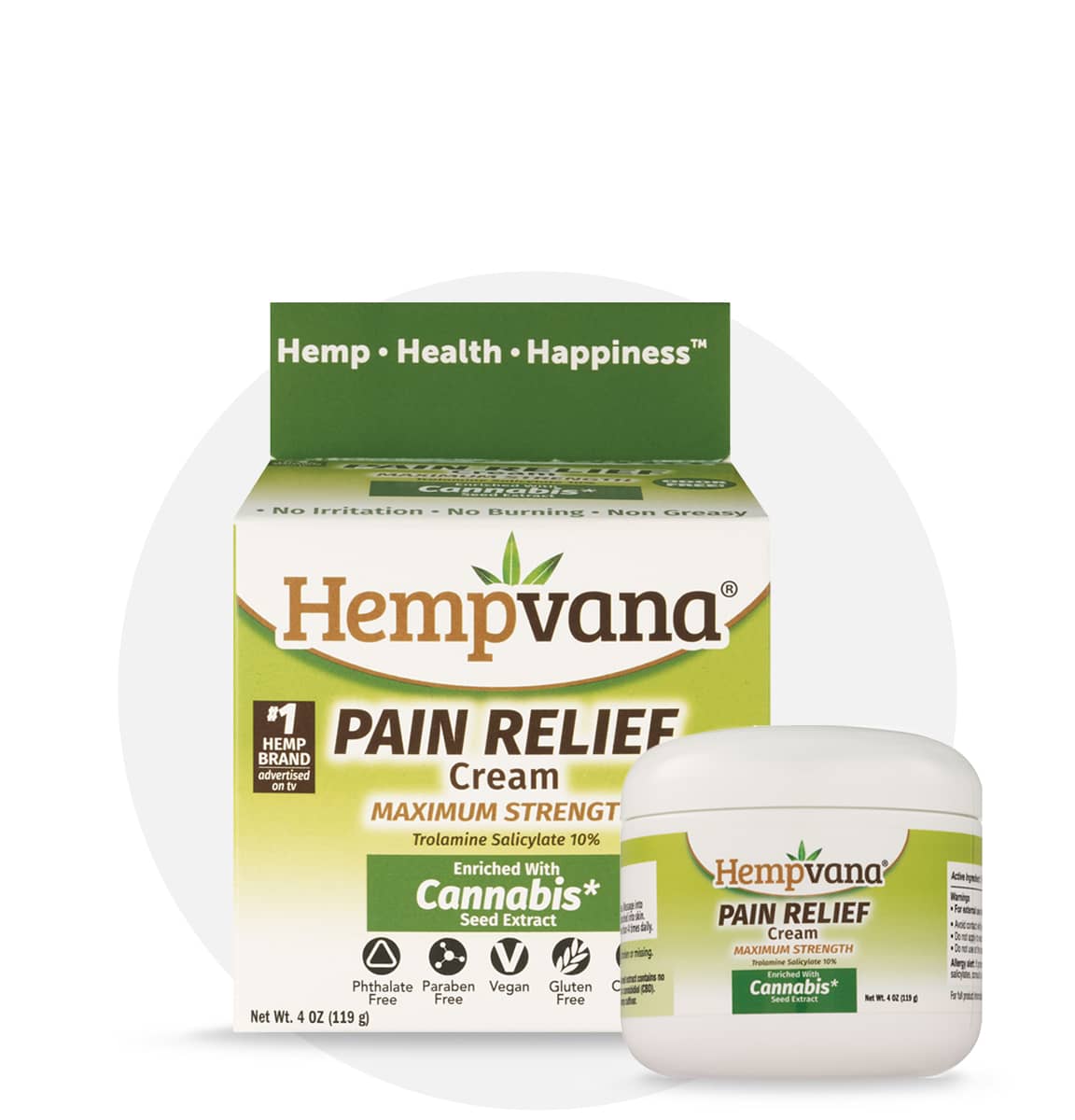 Shop now for Hempvana® Pain Relief Cream, Maximum Strength