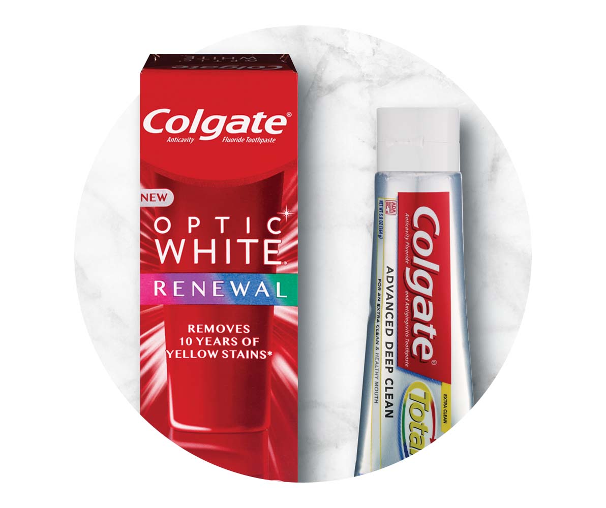 Shop for Colgate products, showing examples 
