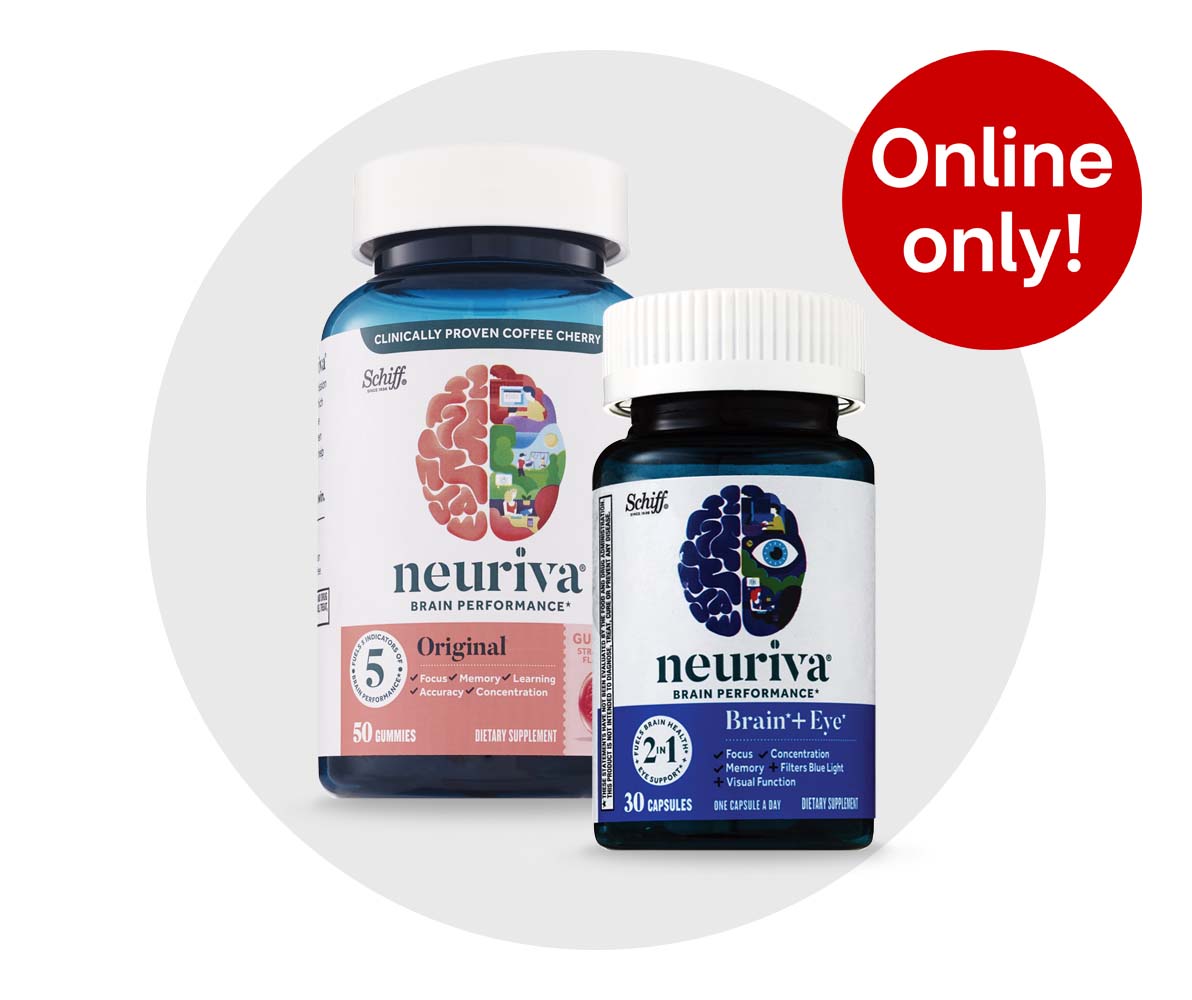Shop for online only Neuriva products