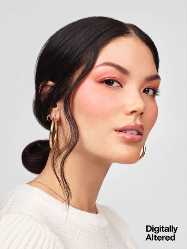 On the right side, the same photo has been digitally altered, featuring the words, Digitally Altered.