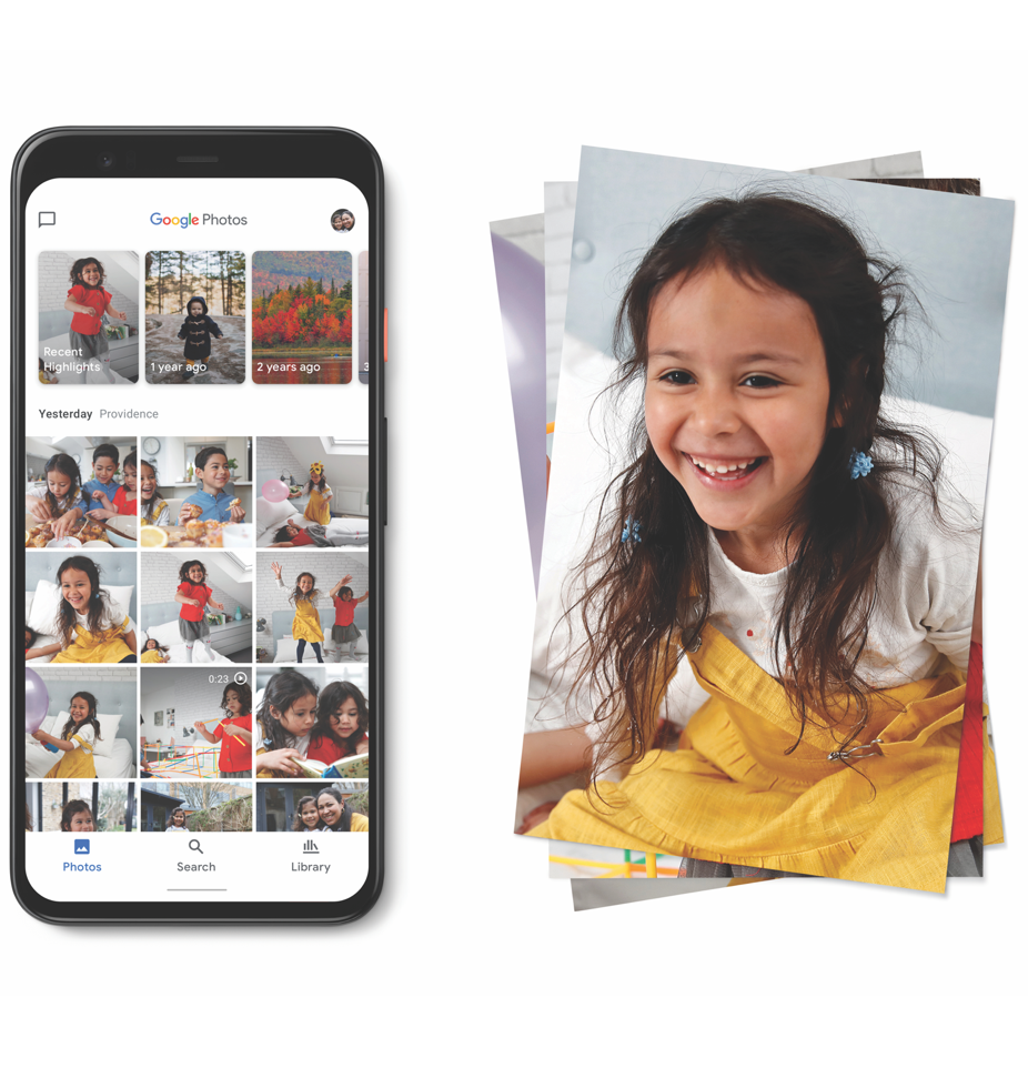 Printing from Google Photos