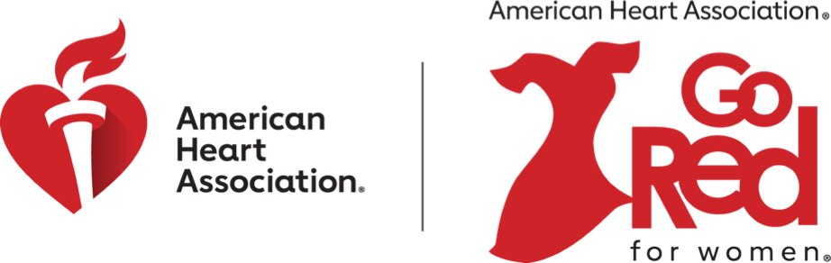 Logo de Go Red for Women de la American Heart Association