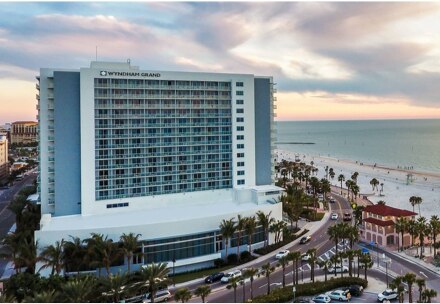 a Wyndham resort hotel near the ocean
