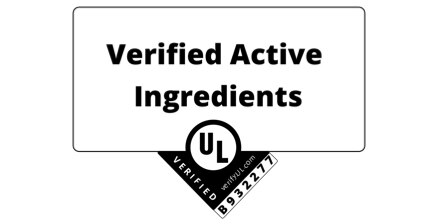Verified Active Ingredients