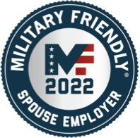 2022 Military Friendly logo for spouse employer
