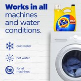 Tide Simply Oxi Boost + Ultra Stain Release Liquid Laundry Detergent, Refreshing Breeze Scent, 105 oz, thumbnail image