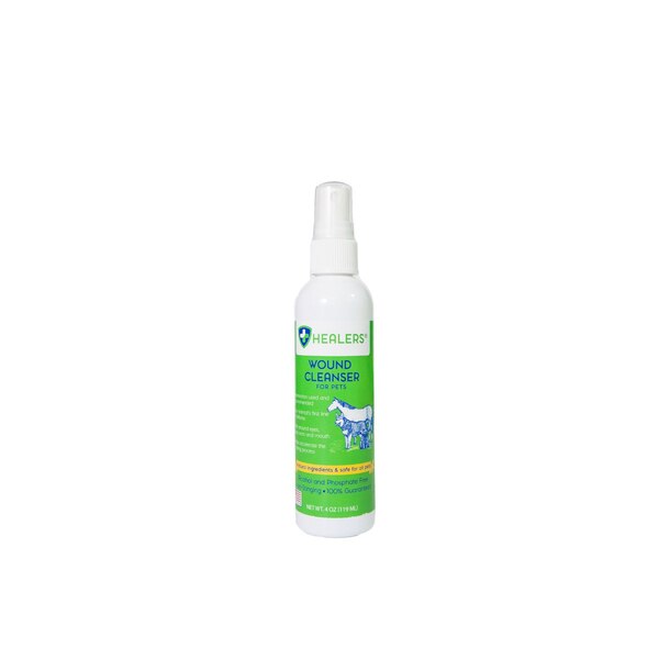 Healers Wound Cleanser for Pets, 4 oz