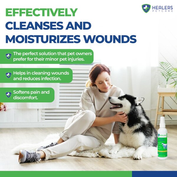 Healers Wound Cleanser for Pets, 4 oz