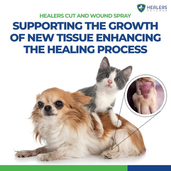 Healers Wound Cleanser for Pets, 4 oz