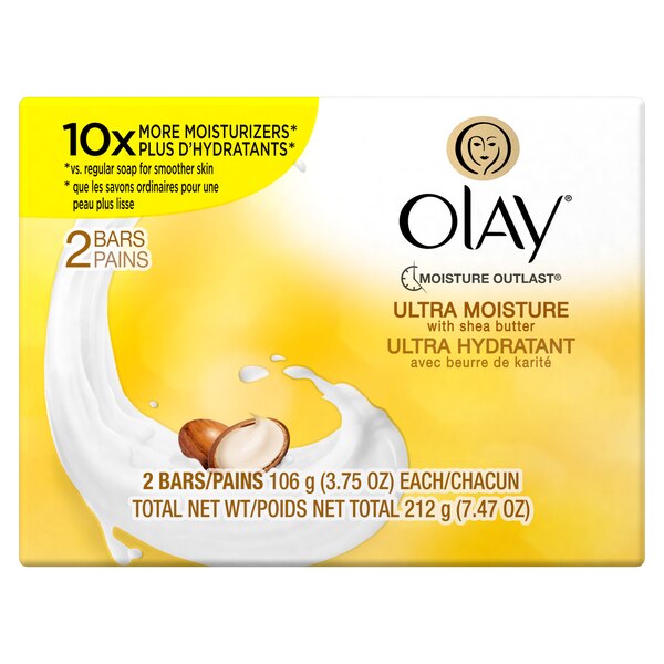 Olay Moisture Outlast Ultra Moisture Beauty Bars, 2 CT