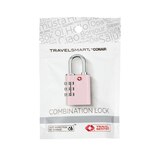 Conair Travel Smart 3- Dial Combination Lock, Pink, thumbnail image