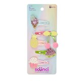 Conair Glitter Novelty Snap Clips, 5 CT, thumbnail image