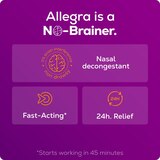 Allegra-D Pseudoephedrine 24-Hour Non-Drowsy Allergy & Congestion Relief Tablets, thumbnail image