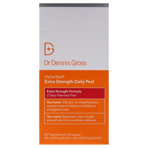 Dr. Dennis Gross Alpha Beta Peel, Extra Strength Formula, 30 CT