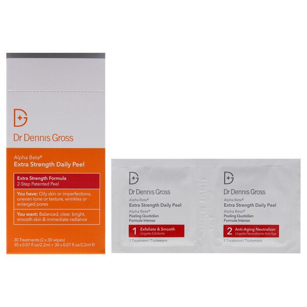 Dr. Dennis Gross Alpha Beta Peel, Extra Strength Formula, 30 CT