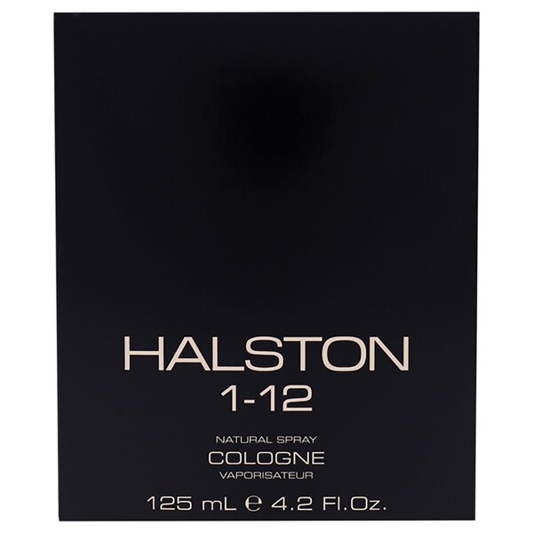 Halston 1-12 by Halston for Men, Cologne Spray, 4.2 OZ