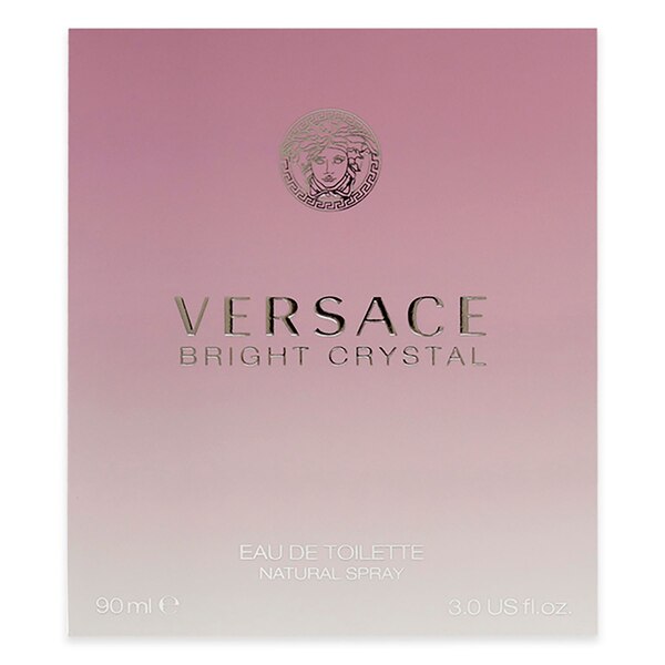 Versace Bright Crystal by Versace for Women, - Eau de Toilette en spray, 3 oz