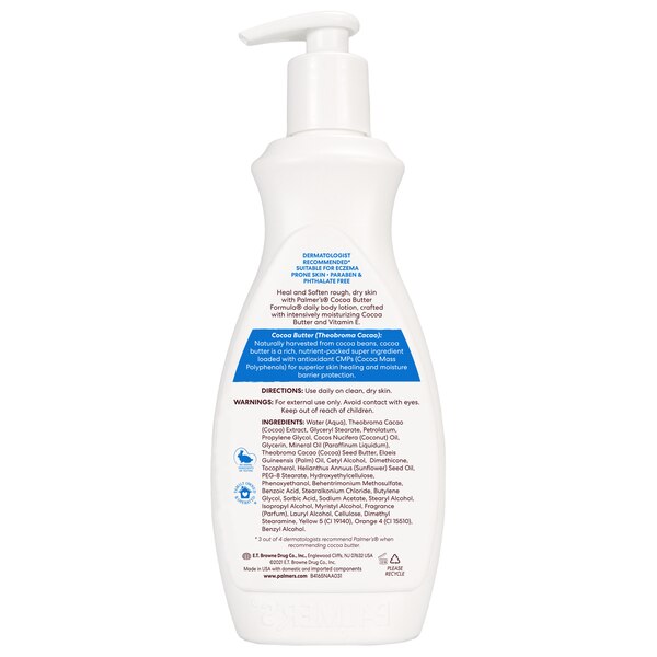 Palmer's Cocoa Butter Formula - Loción suavizante, 13.5 oz