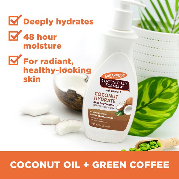 Palmer's Coconut Oil Body Lotion Pump, 13.5 OZ