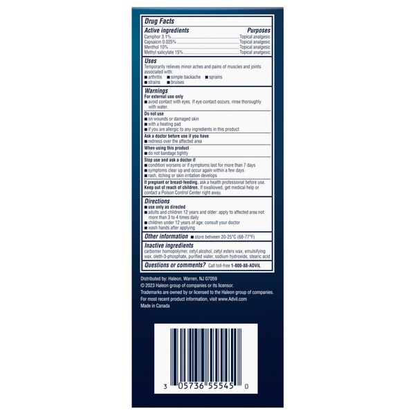 Advil Targeted Relief Cream