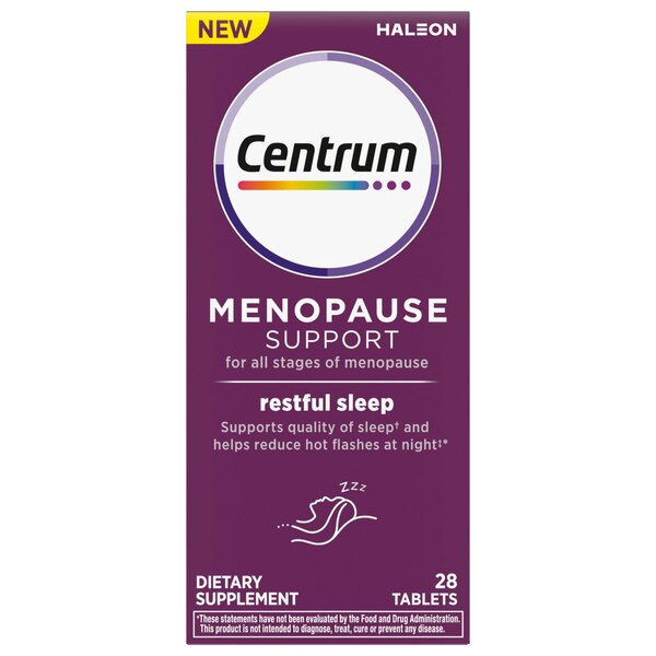 Centrum Menopause Restful Sleep, 28 CT