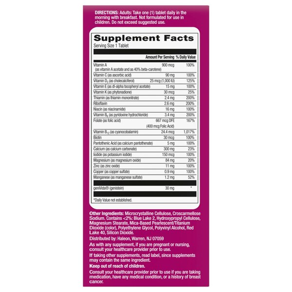 Centrum Menopause Multivitamin + Hot Flash, 30 CT