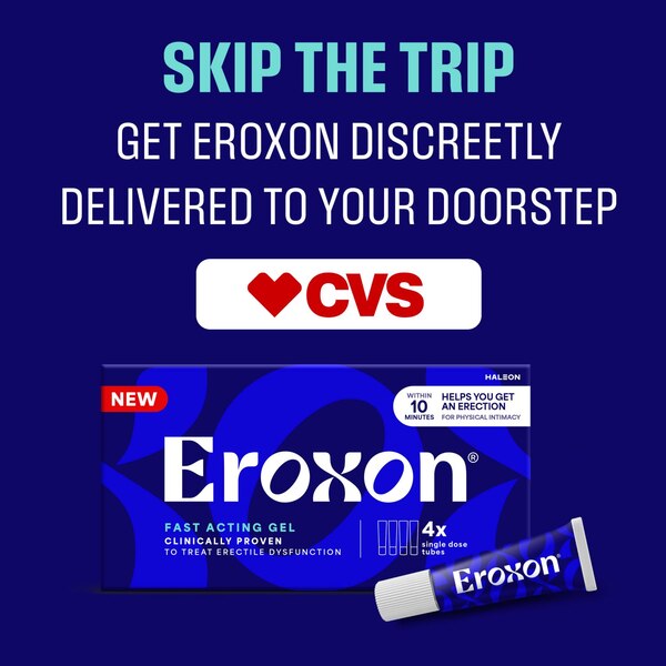 Eroxon Erectile Dysfunction Treatment Gel, 4 CT