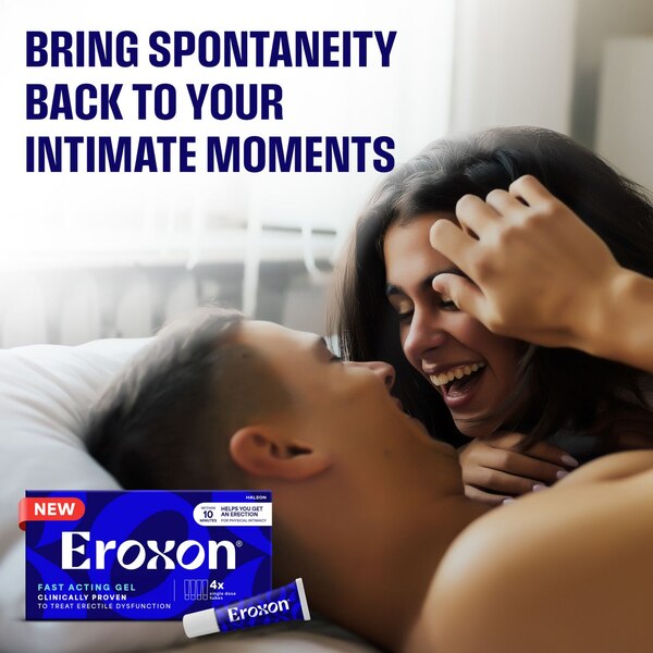 Eroxon Erectile Dysfunction Treatment Gel, 4 CT