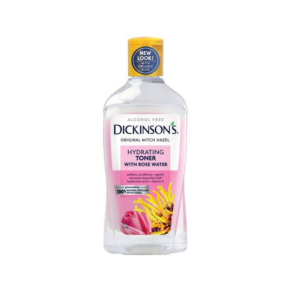 Dickinson's Enhanced Witch Hazel Alcohol Free Hydrating Toner, 16 OZ