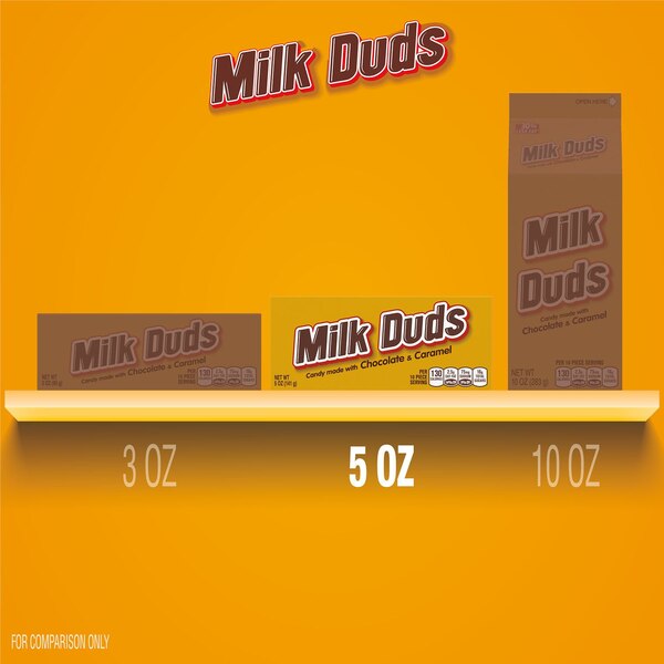 Hershey's Milk Duds Chocolate Covered Caramels, 5 oz