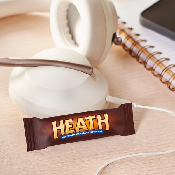 HEATH Milk Chocolate English Toffee Snack Size, Candy Bars, 0.5 OZ (5 Count)