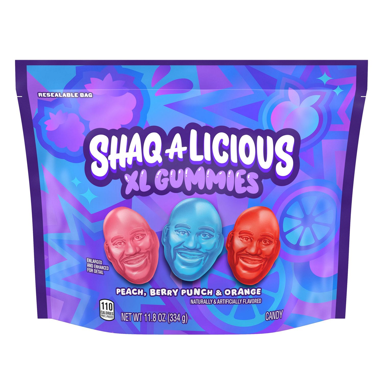 Shaq-A-Licious Original Gummies Pouch, 11.8 Oz