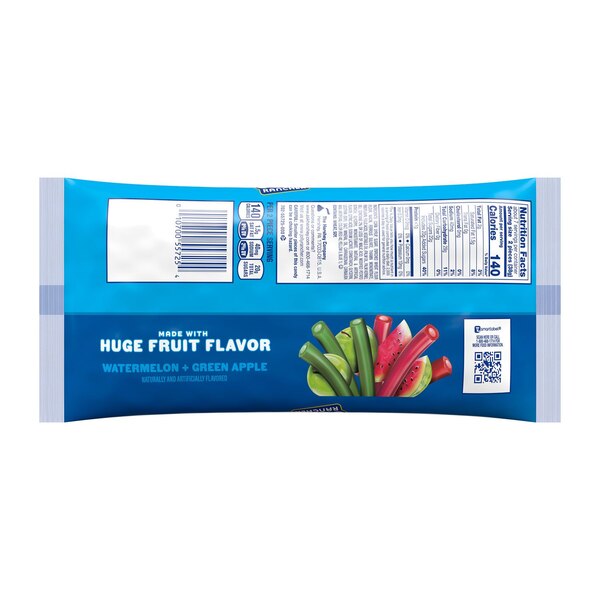 Jolly Rancher, Ropes Watermelon and Green Apple Candy, 10 oz