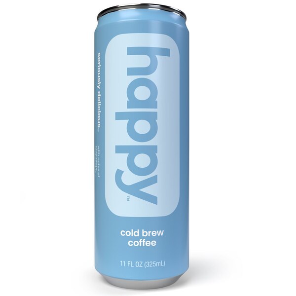Happy Coffee, Ready to Drink, Cold Brew, 11 oz