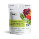 Poshi, Mediterranean Three Bean Salad, 4.4 oz, thumbnail image