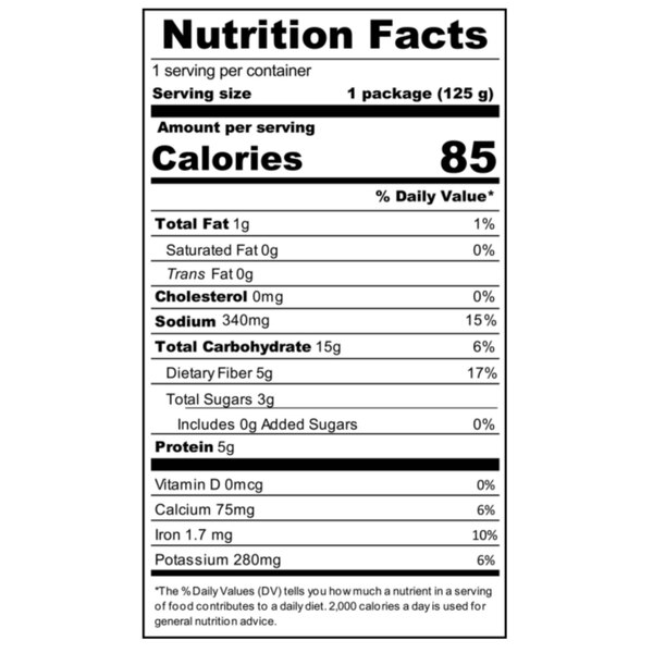 Poshi, Mediterranean Three Bean Salad, 4.4 oz