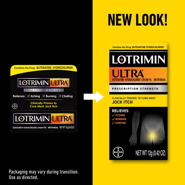 Lotrimin Ultra Extra Strength Jock Itch Treatment Cream, 0.42 OZ