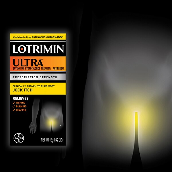 Lotrimin Ultra Extra Strength Jock Itch Treatment Cream, 0.42 OZ