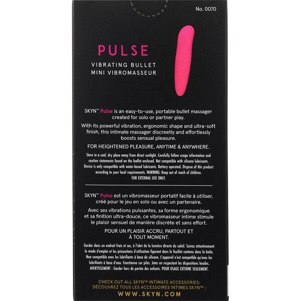 Skyn Intimate Accessories Pulse Vibrating Bullet