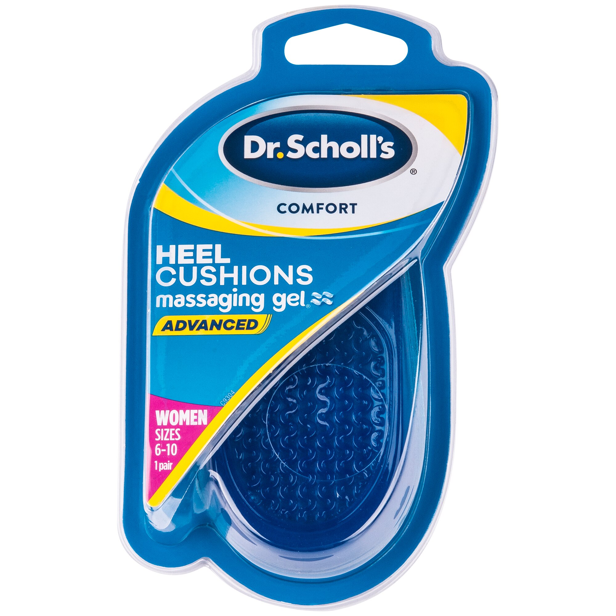 Dr. Scholl's Comfort - Almohadillas para talones, para mujeres, talla 6 a 10, 1 par