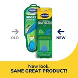 Dr. Scholl's Men's All Purpose Sport & Fitness Insoles, Size 8-14, thumbnail image