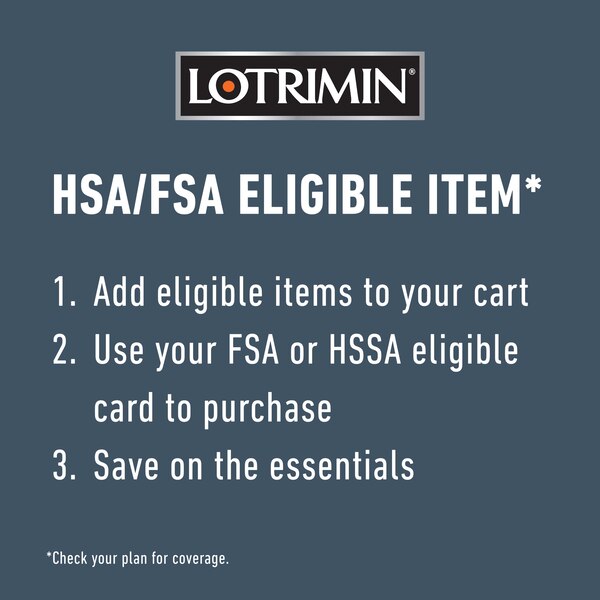 Lotrimin AF Athlete's Foot Antifungal Cream, 1.1 OZ