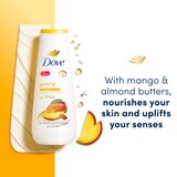 Dove Glowing Nourishing Body Wash, Mango & Almond Butters, 20 OZ, thumbnail image