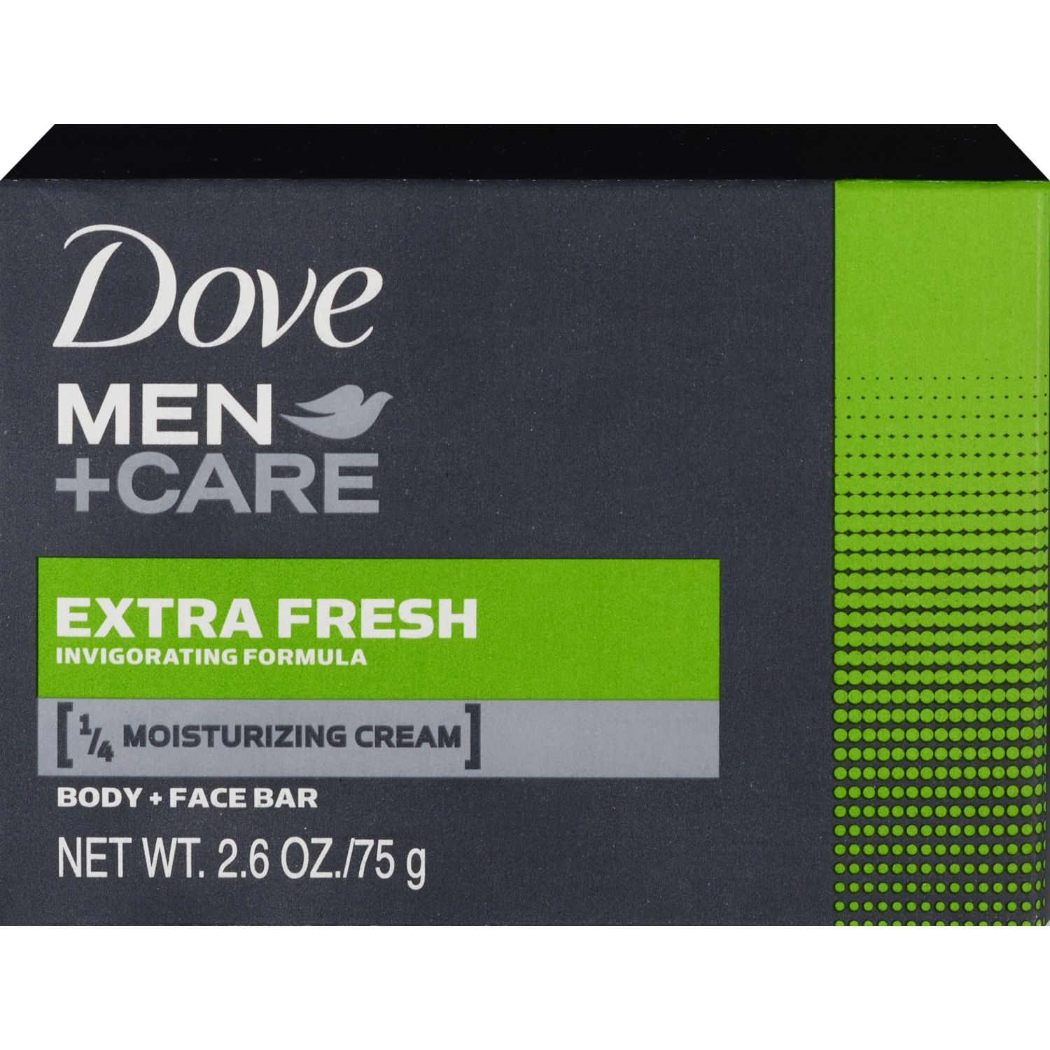 Dove Men+Care Extra Fresh Body and Face Bar, 2.6 OZ