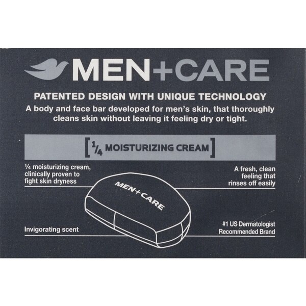 Dove Men+Care Extra Fresh Body and Face Bar, 2.6 OZ
