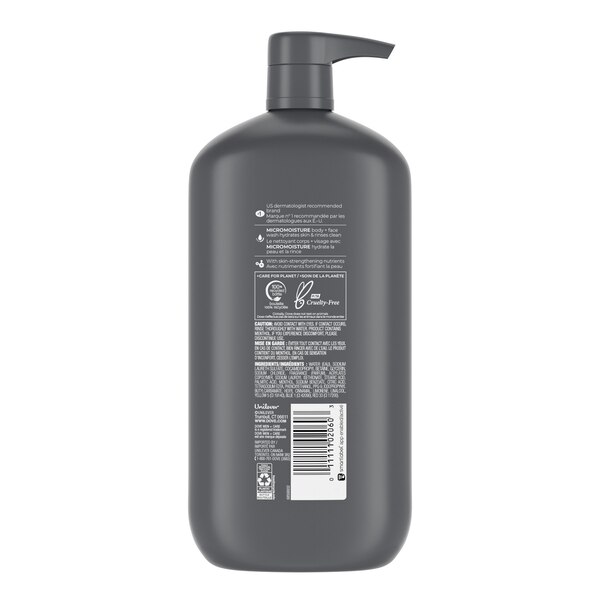 Dove Men+Care Extra Fresh Body and Face Wash for Dry Skin