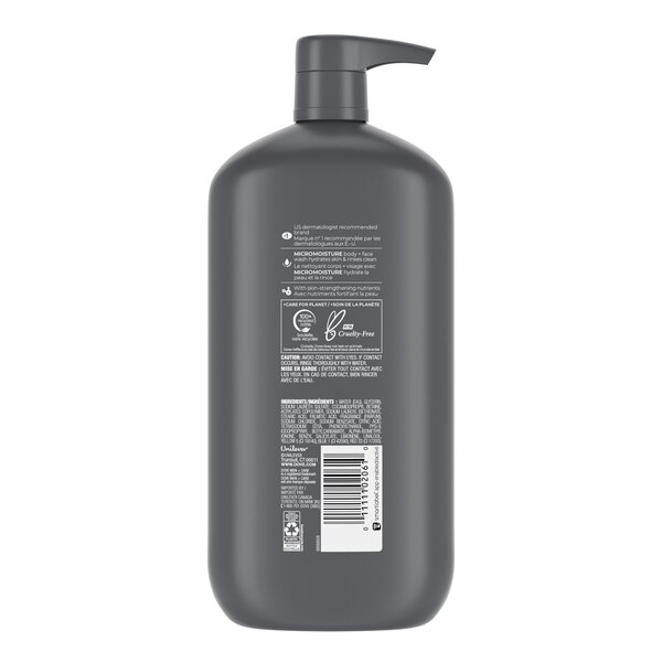 Dove Men+Care Clean Comfort Body and Face Wash