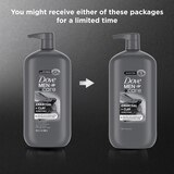 Dove Men+Care Body Wash, Purifying Charcoal + Clay, 30 OZ, thumbnail image